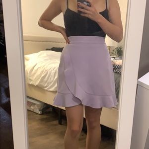 Lilac mini skirt - Club Monaco